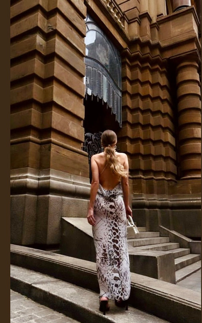 Vestido Black and White