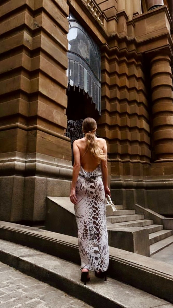 Vestido Black and White