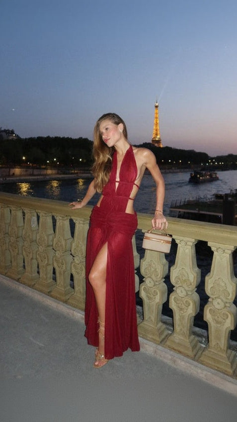 Vestido Tamarindo Vinho
